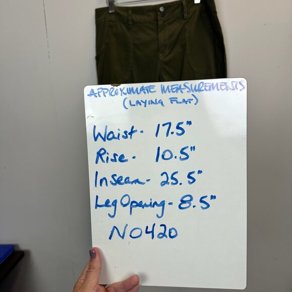 Sanctuary Drab Green Pants Waist 31 - Picture 12 of 12